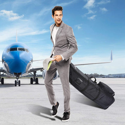 Golf Travel Bag- Foldable Golf Traveling Case with Wheel, Lightweight Golf Travel Bag for Airline
